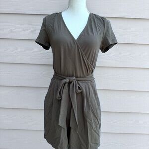 Boden Womens Caroline Jersey Hunter Green Romper Size 4 (C30)